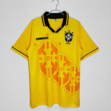 1994 Brazil Home Adult Retro Soccer Jersey