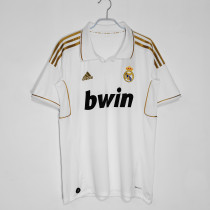 2011-2012 Real Madrid Home Adult Retro Soccer Jersey