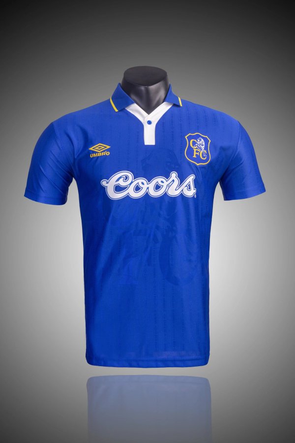 1995-1997 Chelsea Home Adult Retro Soccer Jersey