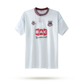 1989-1990 West Ham United Away Adult Retro Soccer Jersey