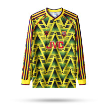 1991-1993 Arsenal Away Adult Retro LS Soccer Jersey