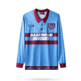 1995-1997 West Ham United Away Adult Retro LS Soccer Jersey