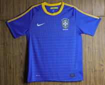 2010 Brazil Away Adult Retro Soccer Jersey