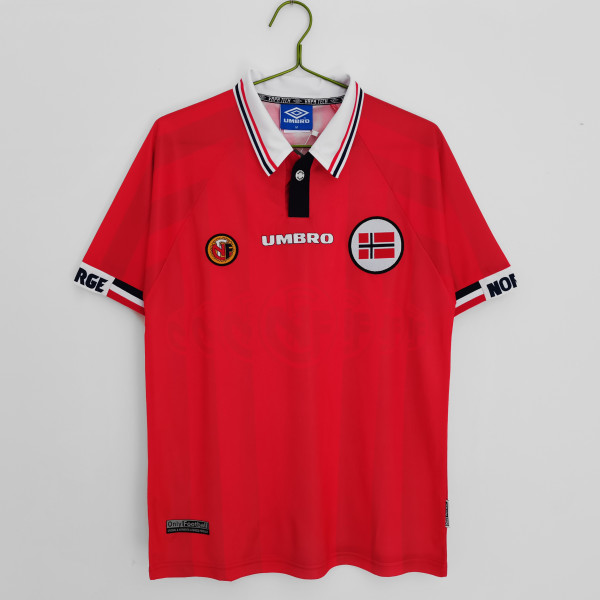 1998-1999 Norway Home Adult Retro Soccer Jersey
