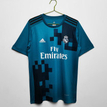 2017-2018 Real Madrid Third Adult Retro Soccer Jersey