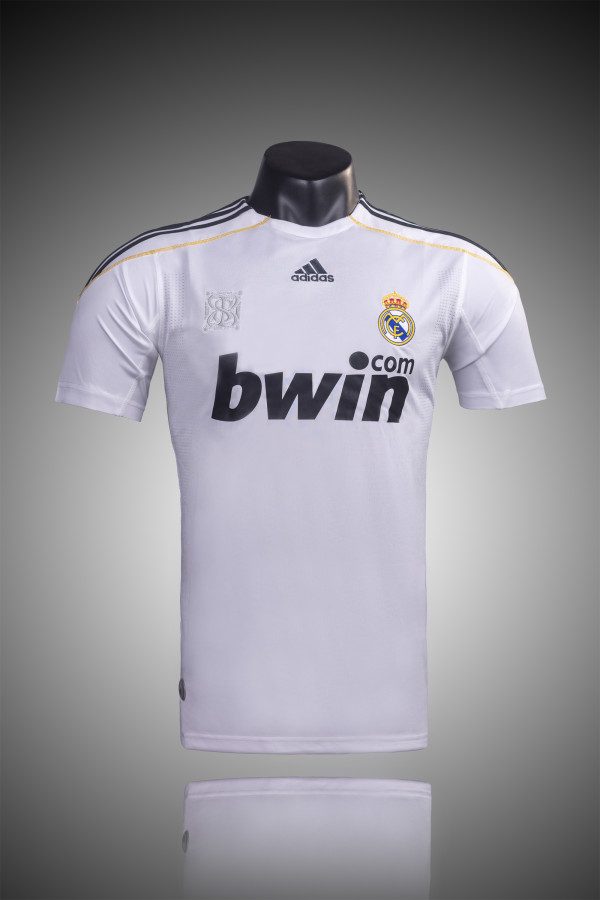2009-2010 Real Madrid Home Adult Retro Soccer Jersey