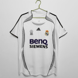 2006-2007 Real Madrid Home Adult Retro Soccer Jersey