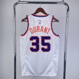 2023 Phoenix Suns White Kevin Durant #35 Adult NBA Jersey