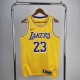 2023 Los Angeles Lakers Yellow LeBron James #23 Adult NBA Jersey