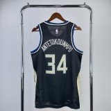 2023 Milwaukee Bucks Jordan Edition Antetokounmpo #34 Adult NBA Jersey