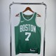 2023 Boston Celtics Green Jaylen Brown #7 Adult NBA Jersey