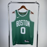 2023 Boston Celtics Green Jayson Tatum #0 Adult NBA Jersey