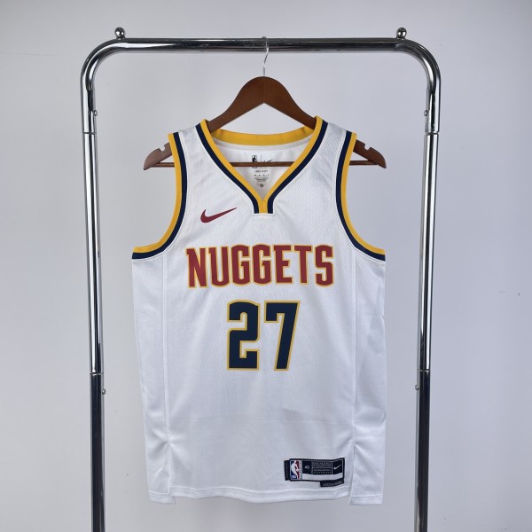 2023 Denver Nuggets White Murray #27 Adult NBA Jersey