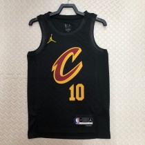 2023 Cleveland Cavaliers Black Garland #10 Adult NBA Jersey