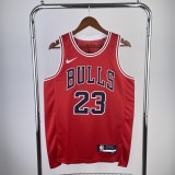 2023 Chicago Bulls Red Jordan #23 Adult NBA Jersey