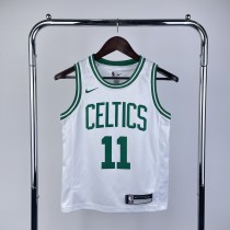 2023 Boston Celtics White IRVING #11 Kids NBA Jersey