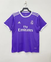 2016-2017 Real Madrid Away Adult Retro Soccer Jersey