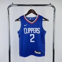 2023 Los Angeles Clippers LEONARD #2 Kids NBA Jersey
