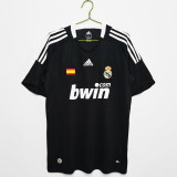2008-2009 Real Madrid Away Adult Retro Soccer Jersey