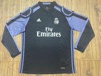 2016-2017 Real Madrid Third Adult Retro LS Soccer Jersey