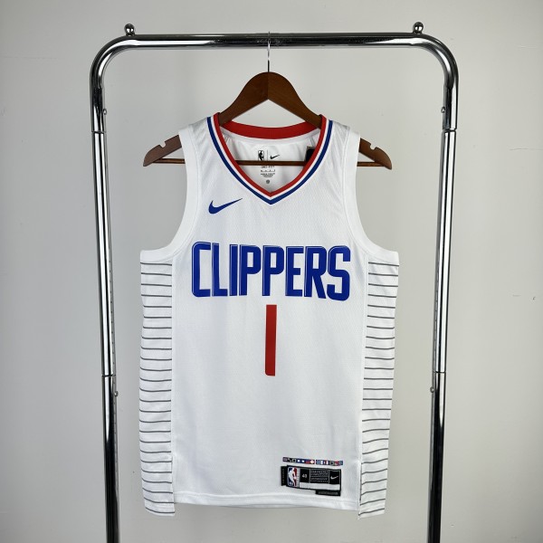 2023 Los Angeles Clippers HARDEN #1 Adult NBA Jersey