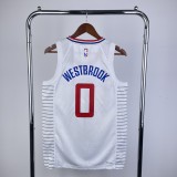 2023 Los Angeles Clippers WESTBROOK #0 Adult NBA Jersey