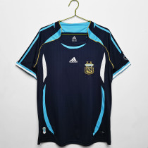 2006 Argentina Away Adult Retro Soccer Jersey