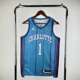 2024 Charlotte Hornets BALL #1 Adult NBA Jersey