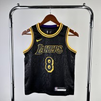 Los Angeles Lakers BRYANT #8 Kids NBA Jersey