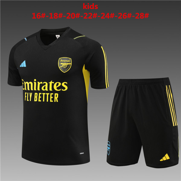 23/24 Arsenal Kids Training Jersey+Shorts Suit