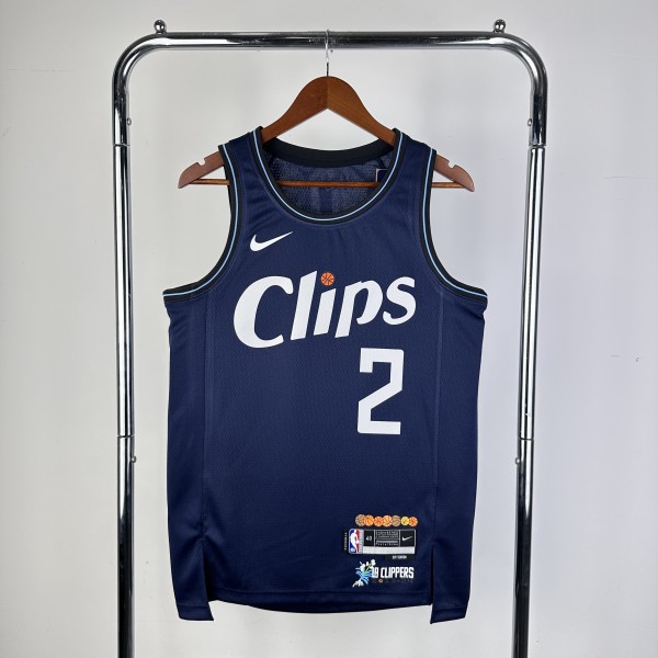 2024 Los Angeles Clippers LEONARD #2 Adult NBA Jersey