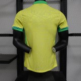 Player Version 24/25 Brazil Home Adult Soccer Jersey