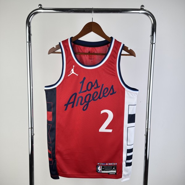 24/25 Los Angeles Clippers LEONARD #2 Adult NBA Jersey