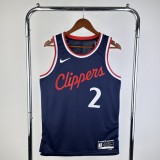 24/25 Los Angeles Clippers LEONARD #2 Adult NBA Jersey