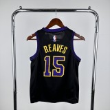 2024 Los Angeles Lakers REAVES #15 Kids NBA Jersey