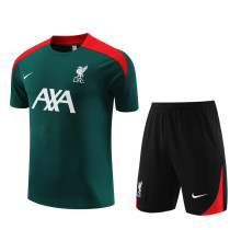 24/25 Liverpool Adult Training Jersey+Shorts Suit