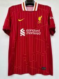 24/25 Liverpool Home Adult Soccer Jersey