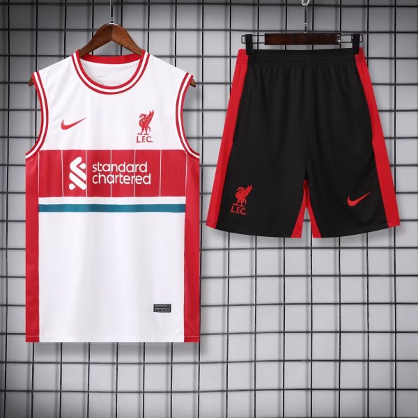 24/25 Liverpool Adult Sleeveless Jersey+Shorts Suit