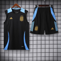 24/25 Argentina Adult Sleeveless Jersey+Shorts Suit