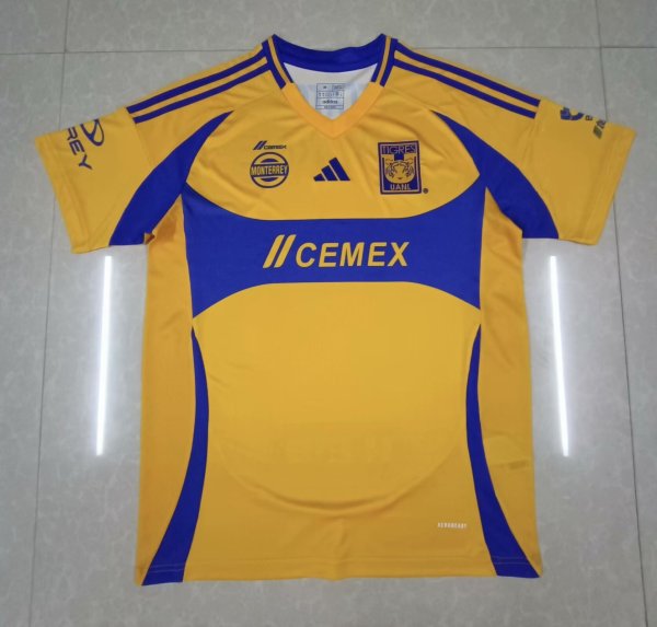 24/25 Tigres UANL Home Adult Soccer Jersey