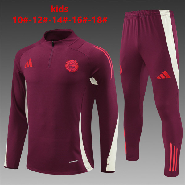 24/25 Bayern Munich Kids Training Tracksuit