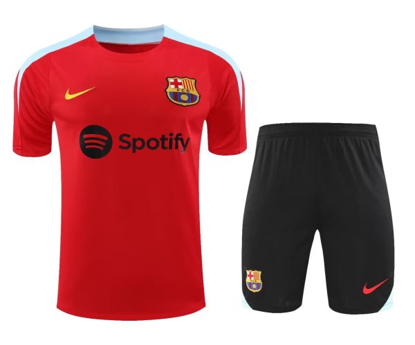 24/25 Barcelona Adult Training Jersey+Shorts Suit