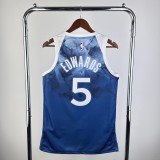 2024 Minnesota Timberwolves EDWARDS #5 Adult NBA Jersey
