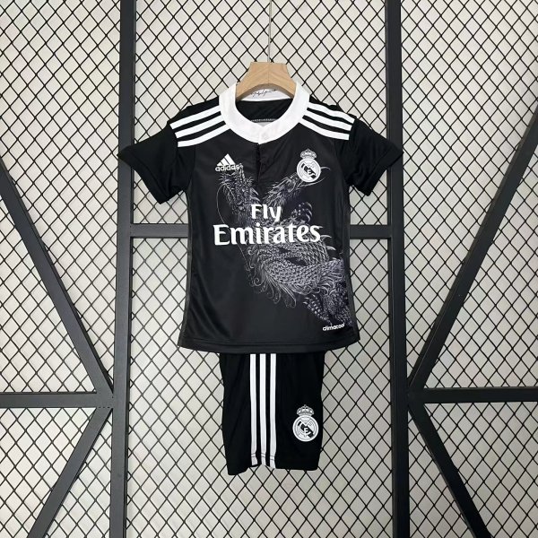 2014-2015 Real Madrid Third Kids Retro Soccer Jersey+Shorts