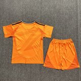 24/25 Real Madrid Away Kids Soccer Jersey+Shorts