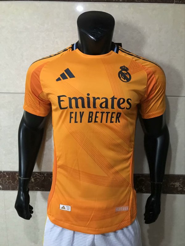 Player Version 24/25 Real Madrid Away Adult Soccer Jersey