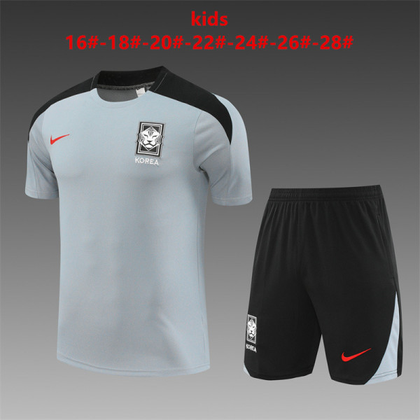 24/25 Korea Kids Training Jersey+Shorts Suit