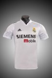 2004-2005 Real Madrid Home Adult Retro Soccer Jersey