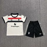 24/25 Man United Third Kids Soccer Jersey+Shorts