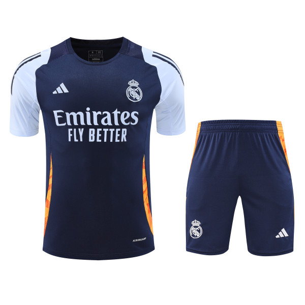 24/25 Real Madrid Adult Training Jersey+Shorts Suit